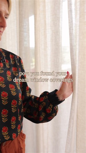 Perfect window coverings = style, light & comfort for your ideal space 🤍 #takoydesigns