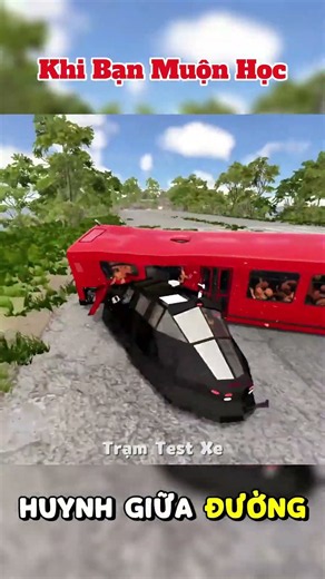 Lấy Dominator 3 Để Đi Học #beamngdrive #tramtestxe #beamng