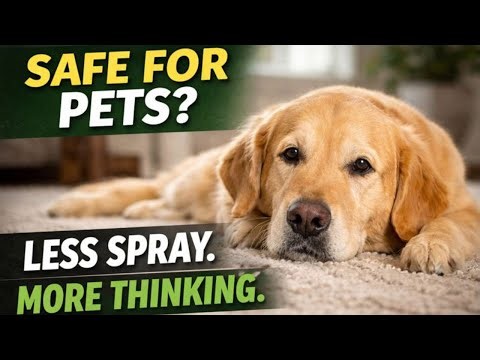 Pet Safe Pest Control Isn’t About Products - It’s About How Your Home Is Set Up
