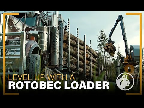 Rotobec Combination Grapple and Elite Truck Loader