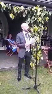 Best man, Garreth Meaghar, gave this hilarious speech for his cousin's wedding and had the crowd in stitches. The bride and groom, Amy healy and Gavin Kelly, married in Brooklodge, Co Wicklow, recently. Credit: Tracey McGrath | Irish Daily Mirror