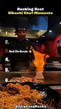 ranking BEST hibachi chef moments #usa