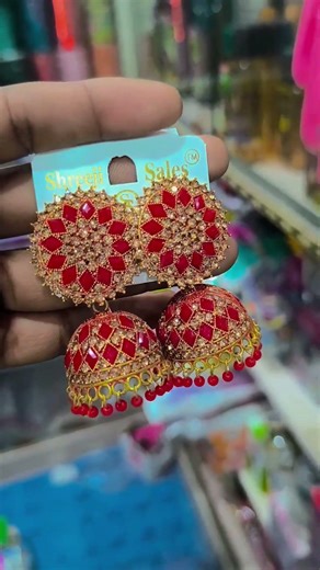 Earrings jhumka🔥😜#bangles​​ #jewellery​​ #jhumka​​ #earrings​​ #ytshorts​​ #viral​​ #trending​​