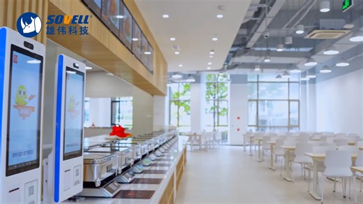 食堂点餐忙不过来怎么办？试试自助点餐机，点餐叫号方便快捷。