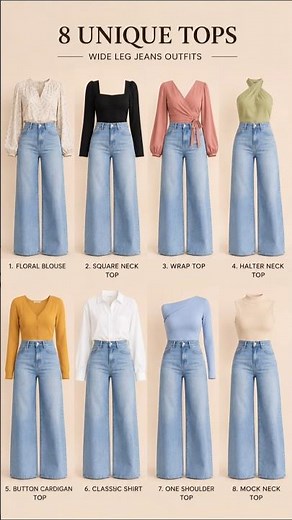 8 Stylish Top to Wear With Jeans | Cute Casual Outfit Ideas #shorts #ytshorts #fashiontips #ootd
