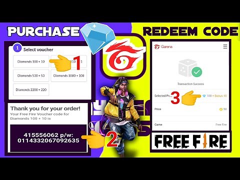 How to garena free fire top up diamonds & Redeem code in UAE purchase diamond in Codashop
