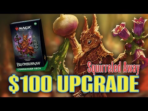 Squirreled Away Upgrade - Improving the Precon Commander Deck with $100