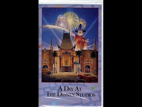 A Day At The Disney Studios VHS 1995
