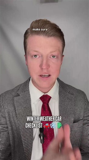 Winter Weather Car Checklist