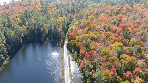 34-mile Adirondack Rail Trail now open for year-round use