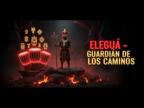 TOQUE tambor a ELEGUA, para abrir CAMINOS