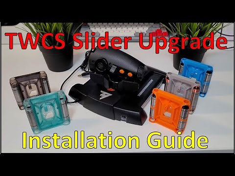 (Upgrade Kit) - Thrustmaster T16000M - TWCS Throttle - Linear Bearing with Detent