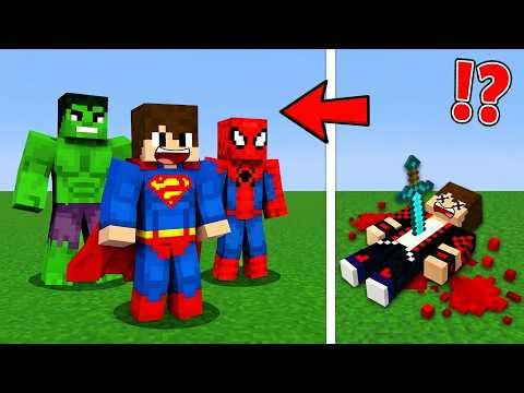 ماين كرافت : كل ما امـوت اتحول بطل خارق !!؟ 🔥😱