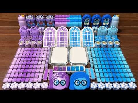 Slime Mixing Random Things Into Glossy Slime For Relaxing ASMR #1212