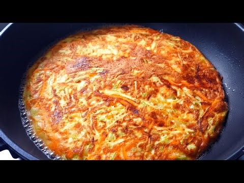 I make this zucchini fritter every single morning! My family begs for more