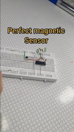 See Invisible Magnetic Fields with This Circuit! #arduino #electronic #engineering #circuit #diy
