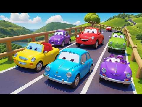 Fünf kleine Autos hupen, hupen | Lustiges Autolied & Kinderreime 2026