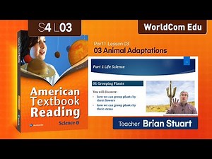 Learn English [ American Textbook Reading Science 4 ] Lesson.03 | Brian Stuart I