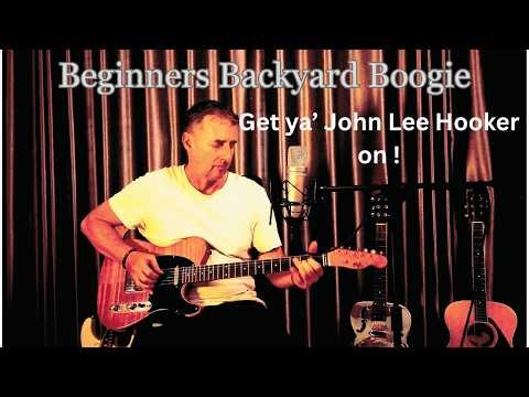 The Backyard Boogie: A Simple Three Chord Progression for Absolute Guitar Beginners