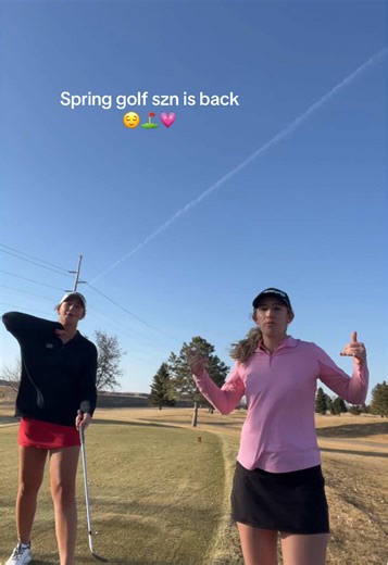 Got hit by a golf ball after this 🥰