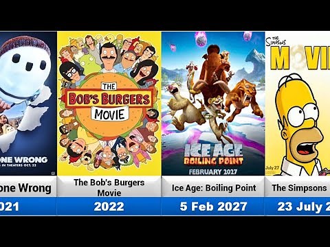Upcoming And Released Blue sky/20th Century Fox Animated Movies list(1976-2027)