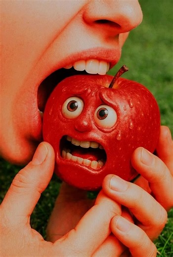 Satisfying Apple Eating ASMR for Relaxation