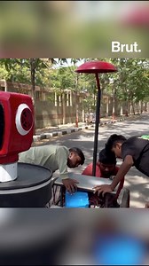 A group of four Surat students created a humanoid robot prototype that can walk like a human and even pull rickshaws. The rechargeable battery-powered robot has been designed after in-depth study about human movement, particularly focusing on their legs. The upper body of the robot is only a design element but the makers plan to expand its functionalities for wider use. | Brut India