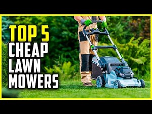 Best Cheap Lawn Mowers 2023 | Top 5 Cheap Lawn Mowers on Amazon