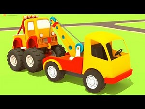 Helper Cars. A Cartoon for Kids & Car Games
