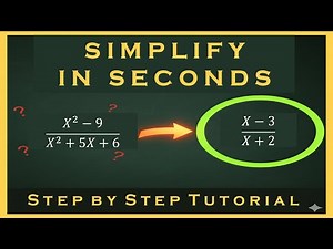 Master Simplifying Algebraic Fractions: Simplification & Factoring (Math OL)