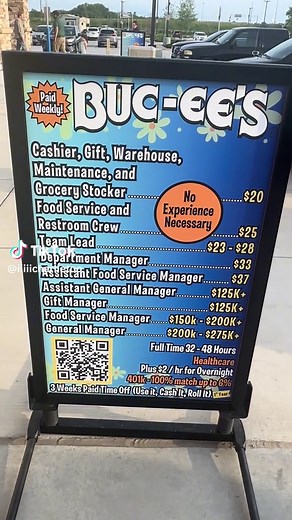 They hiring ya’ll … BUCEES!!! #bucees #hiring #payday #ohio | working at bucees