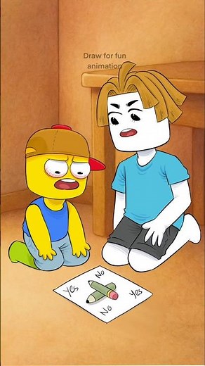 trying not to cry #shorts #animation #roblox