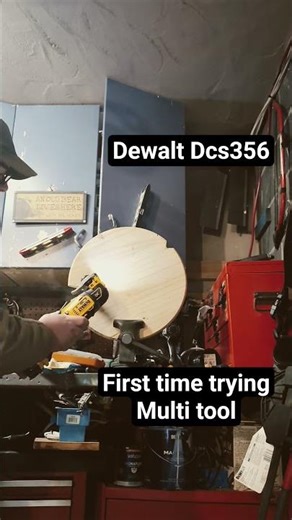 Trying the Dewalt Multi-Tool for the First Time!