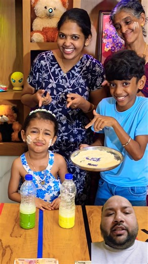 Krishna ने Aavyu को किया Challange 😂😆#shorts