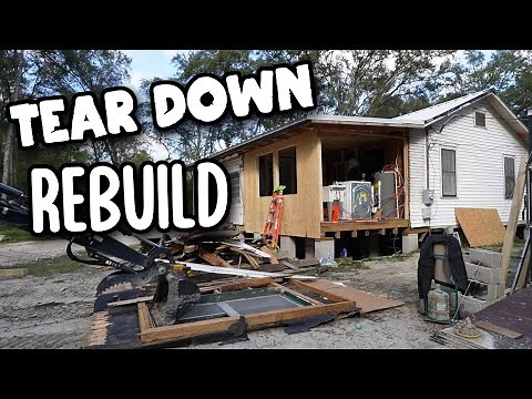 Outrageous Home Renovation - Extreme Home Rebuild / The Back Room