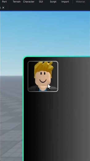 Display Avatar On UI #roblox #robloxstudio #tutorial #new #scripting #shorts