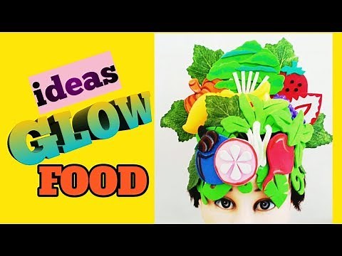 NUTRITION MONTH Glow |Assorted food Costumes|Headdress Costume Ideas YoungheART byLuz