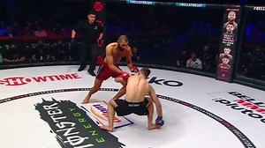 7K views · 112 reactions | A big victory for Aiden Lee to open #Bellator269 live from Moscow. The Brit returns to his winning ways with a well-worked RNC.  Catch the rest of the Monster Energy Prelims, fueled by ampm, LIVE via The Bellator App now!   www.bellator.com | Bellator MMA | Facebook
