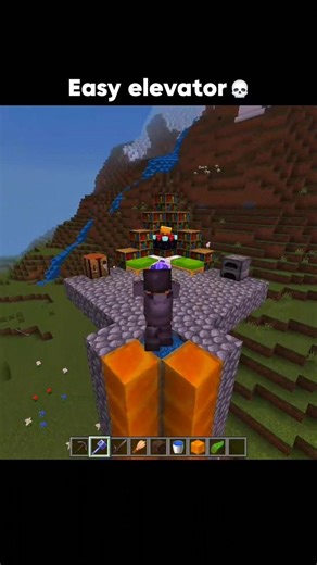 Minecraft elevator...💦