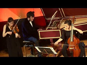 François Francoeur - Sonate en mi mineur pour violon et basse-continue, Adagio - le Consort