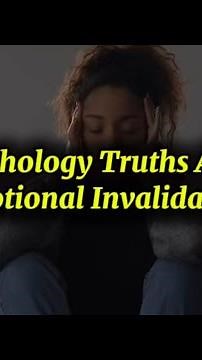 7 Psychology Truths About Emotional Invalidation