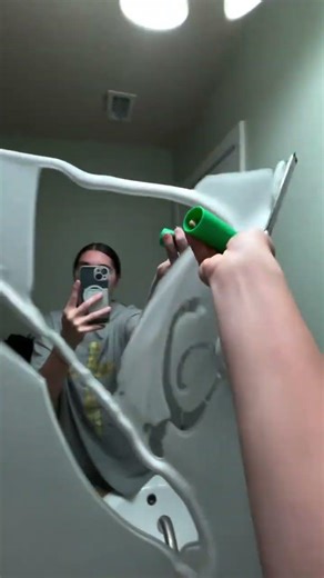 The Most Satisfying Shaving Cream Swipe! 🫧🪞