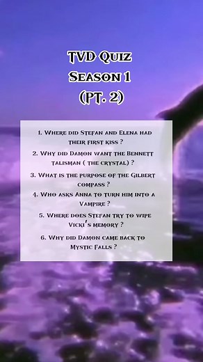 The Ultimate Vampire Diaries Quiz Part 2