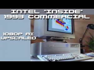 Intel "Inside" remastered commercial (1993)
