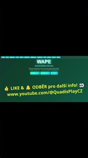 Wape – první náznaky… 🔥