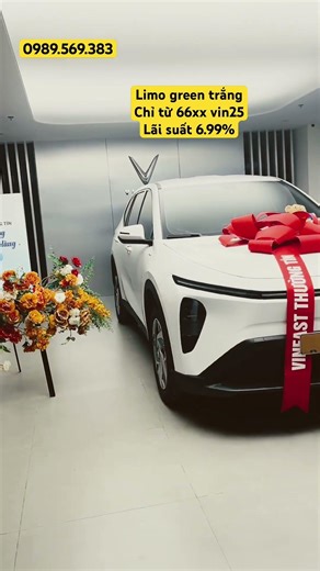 Limo green trắng chỉ từ 66xx vin 25. Giá xe limo green, limo 7 chỗ