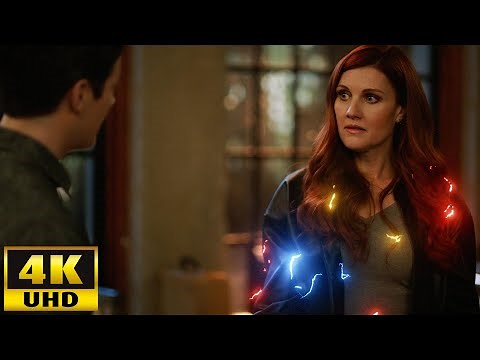 The Flash 7x07 Barry gets mad at the Speedforce Scene [4K UHD]