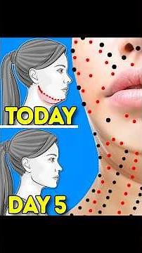 Double Chin & Face Lift Challenge #faceworkout #doublechin #facelift