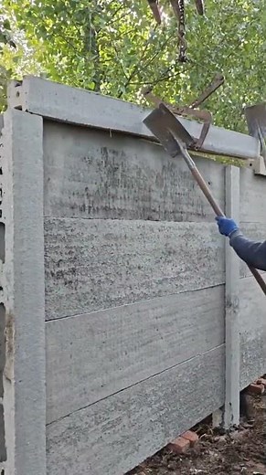 Installing Precast Wall Panels with a Crane #shorts