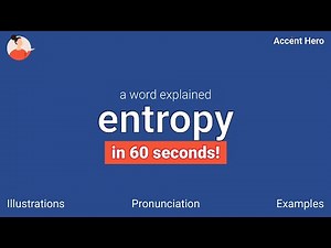 ENTROPY - Meaning and Pronunciation